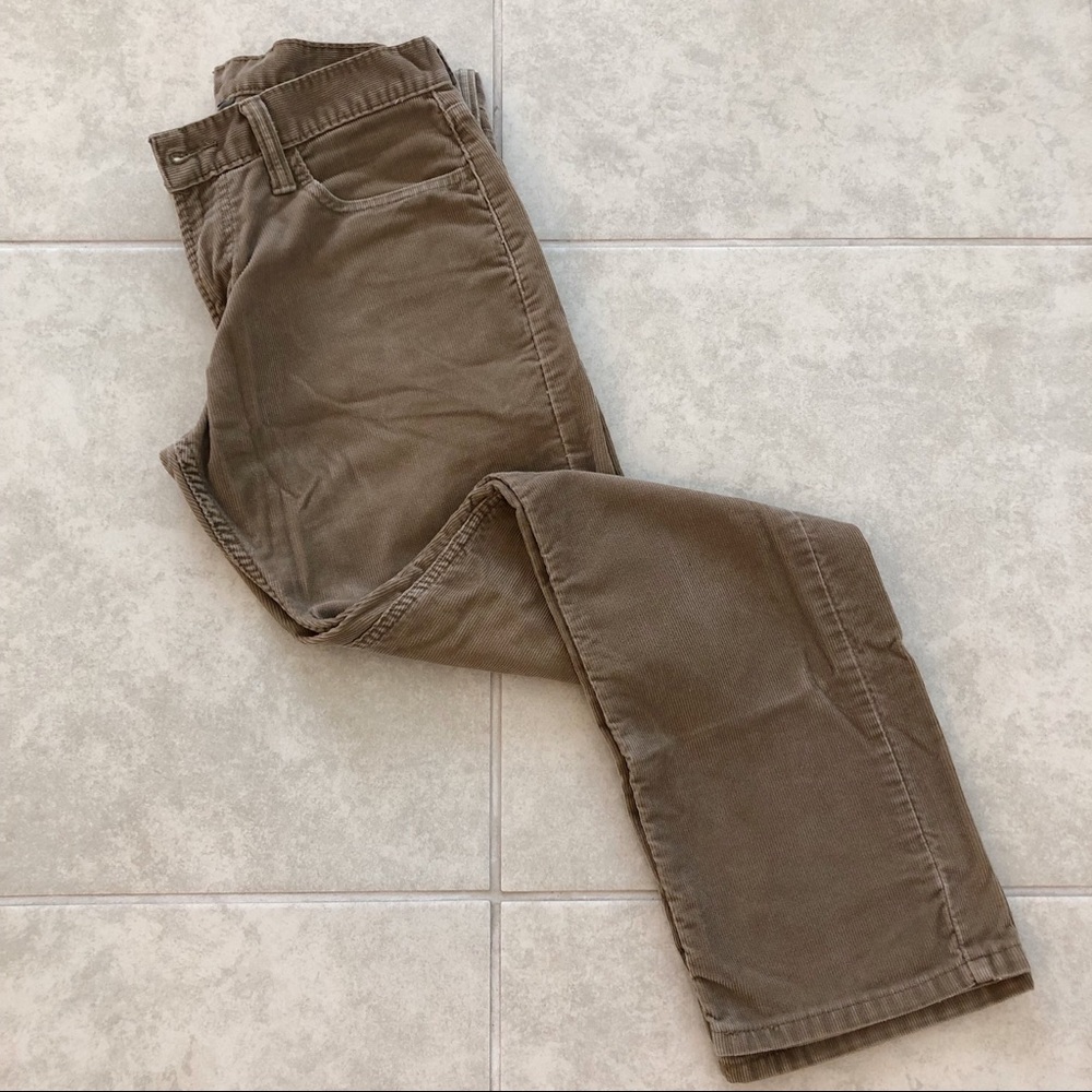 Levi Slim Straight 514 Corduroy Pant, Size 30x30
